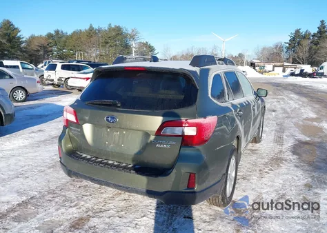 2017 Subaru Outback 2.5I Premium from USA, damaged, VIN 4S4BSACC1H3250805